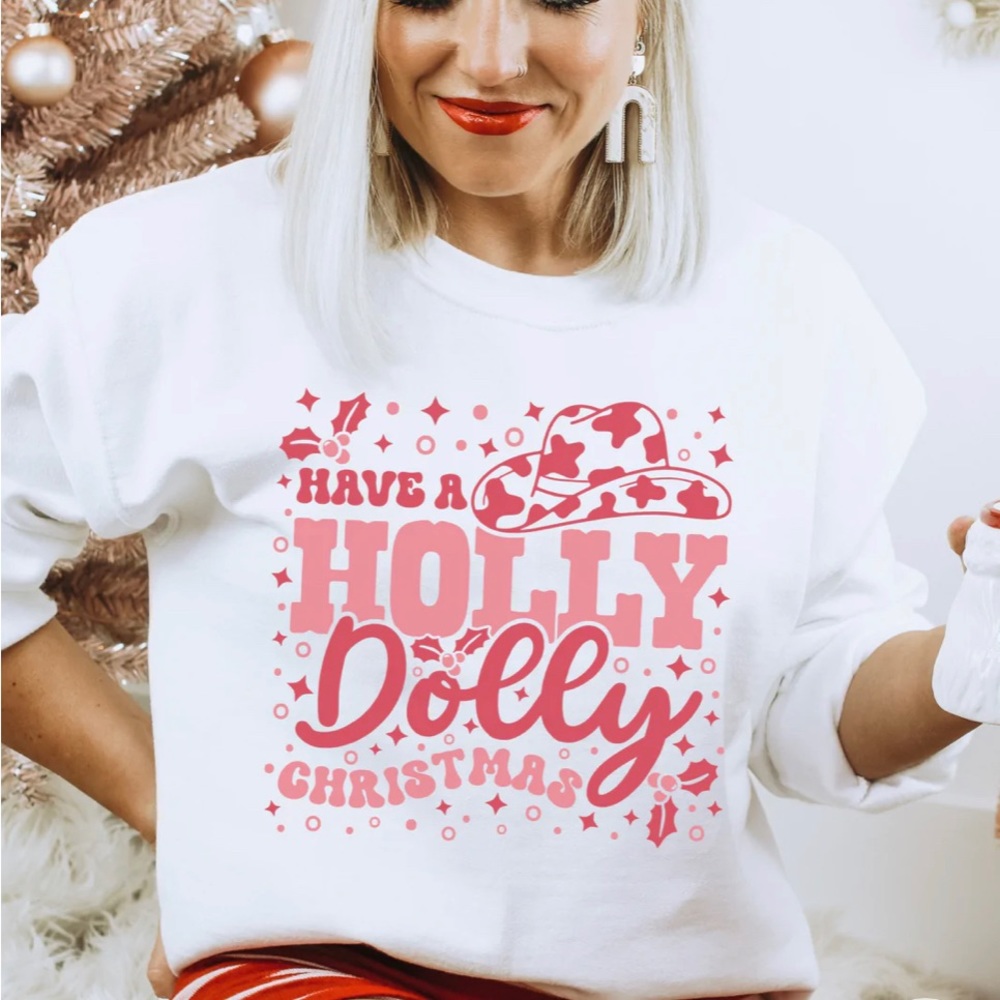 Dolly Christmas sweatshirt